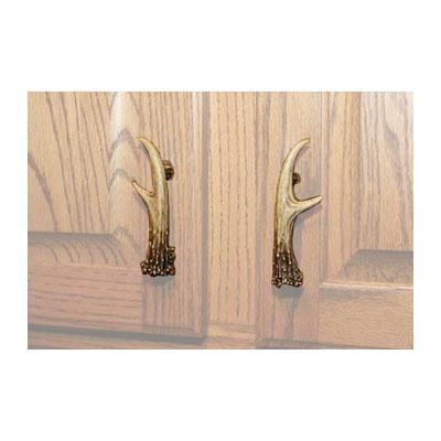Rivers Edge 2 Pk 3in Antler Drawer Pull 656