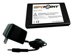 Spypoint Rechargable Lithium Battery W-Ac Charger Lit-C-8