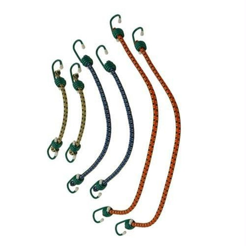 Coleman Assorted Stretch Cords Yellow-Blue-Red 2000016374