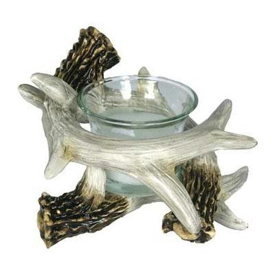 Rivers Edge Deer Antler Candle Holder 777