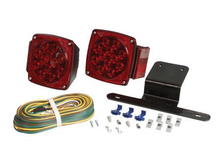 Optronics LED Wtrprf Trlr Lite Kit Incl Lites Wire Lcns Brkt