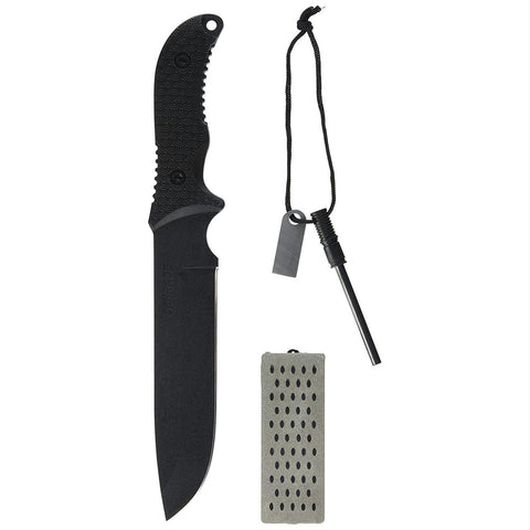Schrade Frontier Knife 12.37 Inch with Textured TPE Handle