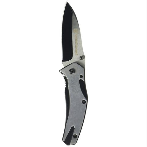 Smith & Wesson Frame Lock Folding Knife Stainless
