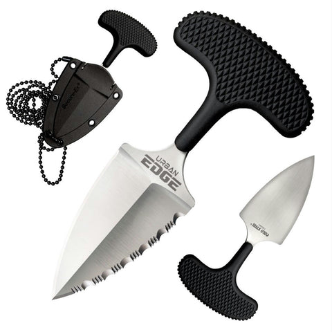 Cold Steel Urban Edge ComboEdge Knife with Sheath