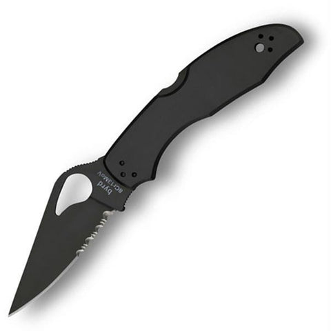 Byrd by Spyderco Meadowlark 2 2.94 Black Combo Black SS