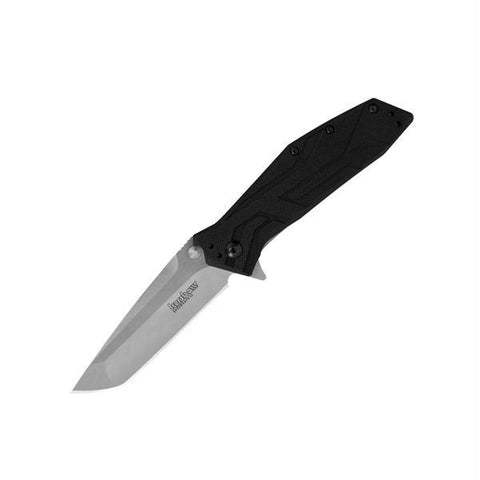 Kershaw Brawler Assisted 3.25 in Plainedge Black GFN
