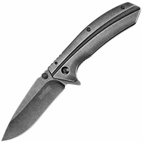 Kershaw Filter Assisted 3.25 in Blackwash Plainedge Black SS