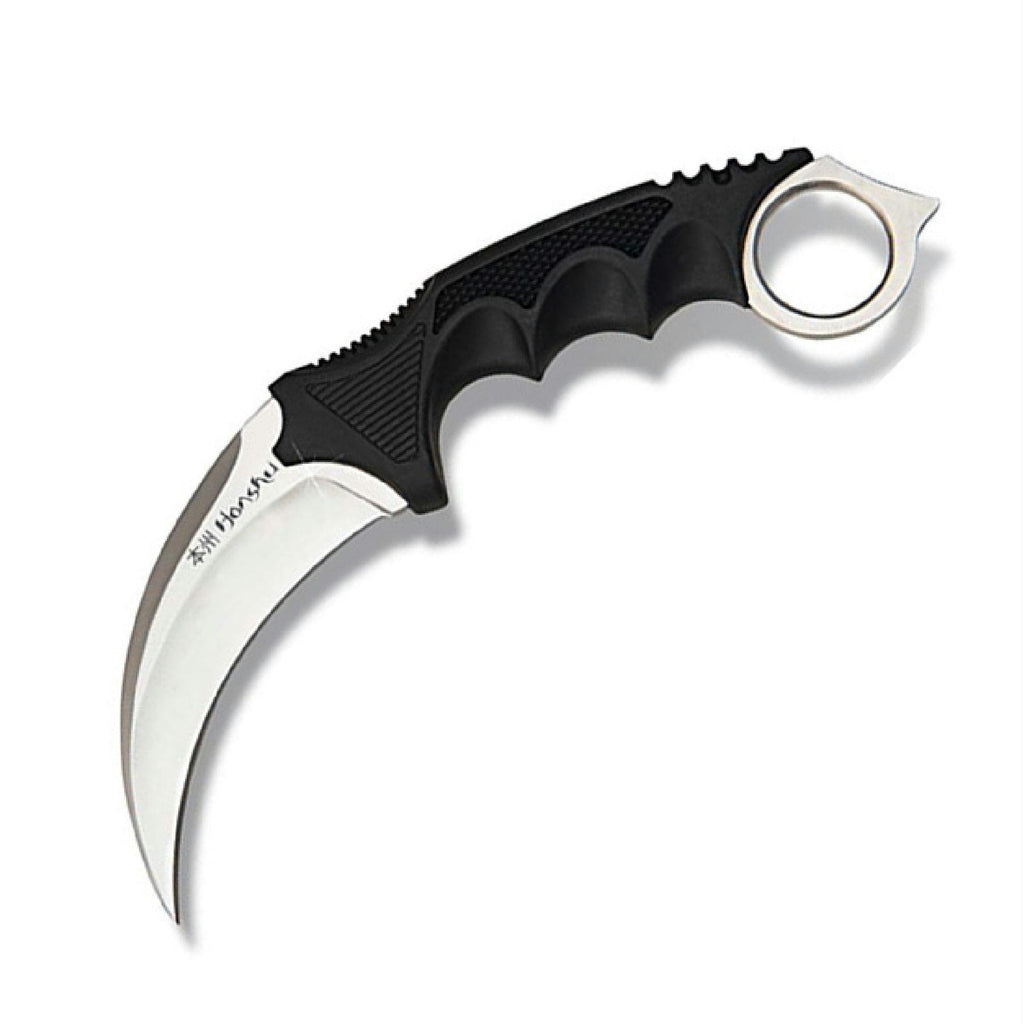 United Cutlery Honshu Karambit Silver Boot Knife with Sheath