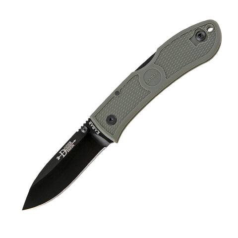 Ka-Bar Dozier Fine Edge Folding Knife Foliage Green