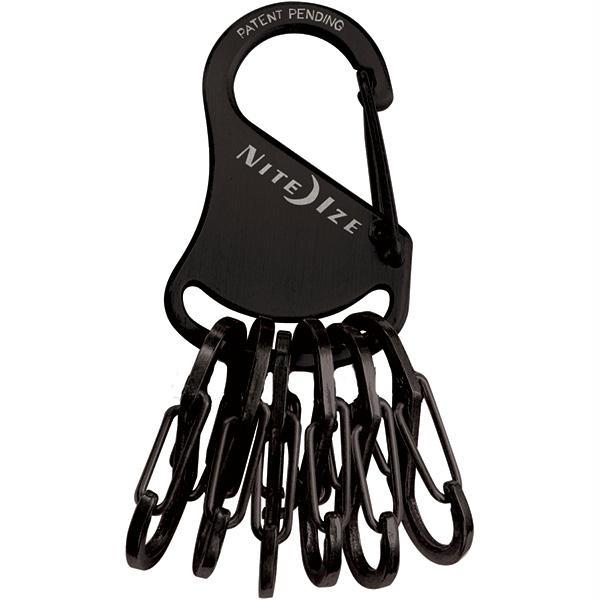 Nite Ize KeyRack Steel S-Biner Black
