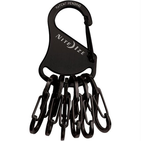 Nite Ize KeyRack Steel S-Biner Black