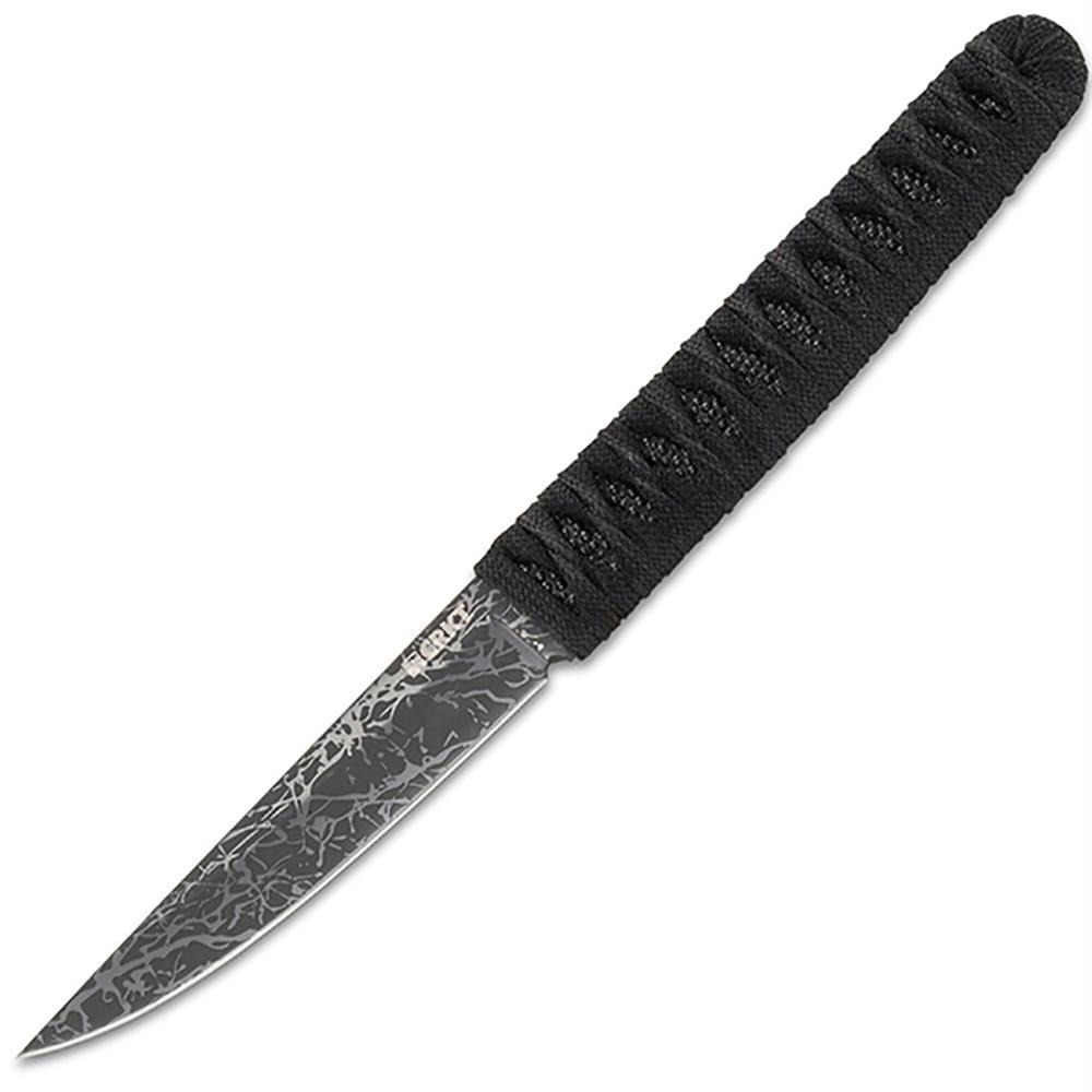 CRKT Obake Fixed Blade 3.64 Plainedge Cord Wrapped Handle