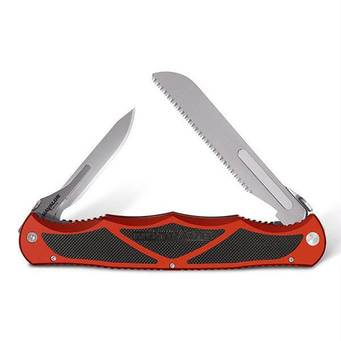 Havalon Knives Hydra Double Blade Folding Knife Brick Red