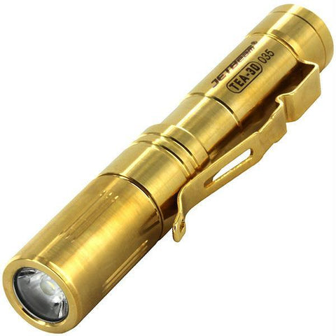 Jetbeam Tea30 Limited Edition Titanium-Gold Plated