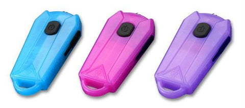 Jetbeam E0 Rechargeable Keychain Light, Assorted Colors