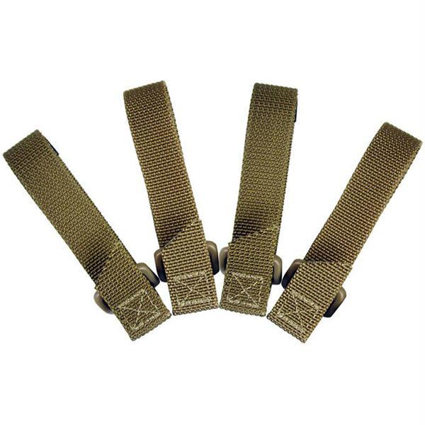 Maxpedition 3 Inch TacTie Khaki 4 Pack