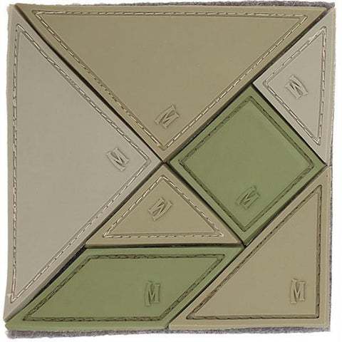Maxpedition Tangram 7-Piece Patch Arid