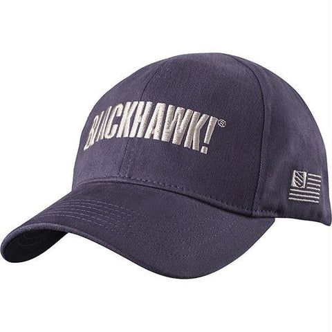 Blackhawk Fitted Cotton Spandex Cap Navy M-L