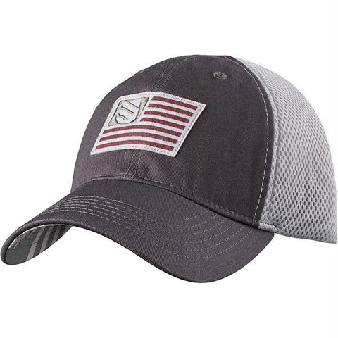 Blackhawk Foam Mesh Back Fitted Cap Slate-Steel M-L