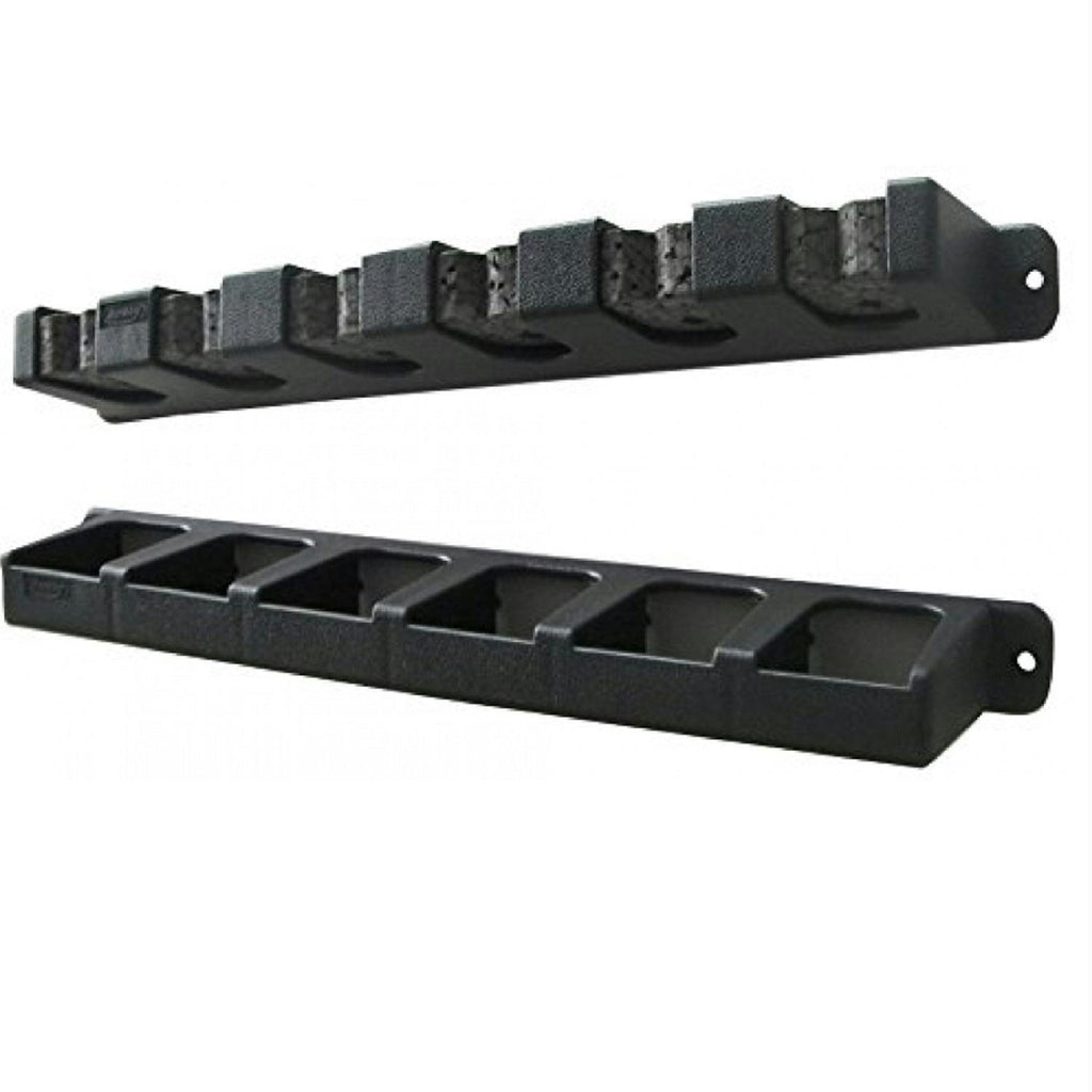 Merchandising Rod Rack         RR12 12 Peg Board Black