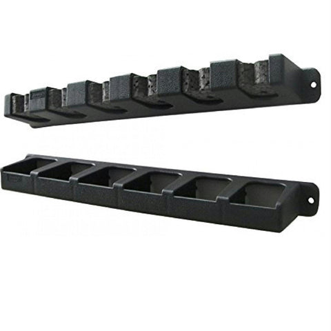 Merchandising Rod Rack         RR12 12 Peg Board Black